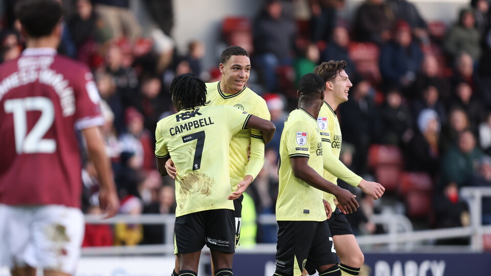 Charlton players celebrate