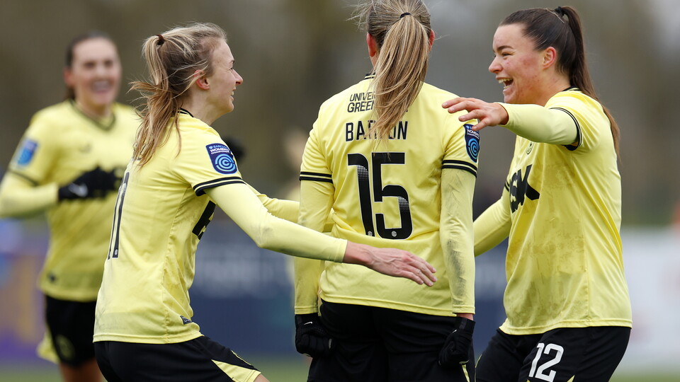 Kayleigh goal celebration