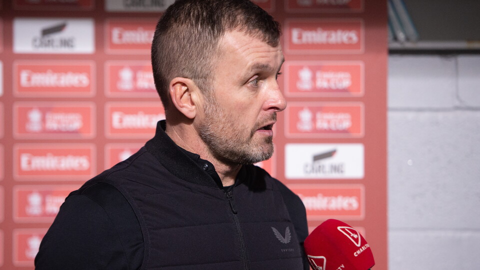 Nathan Jones post-match