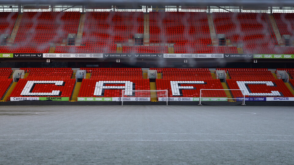 Frozen pitch
