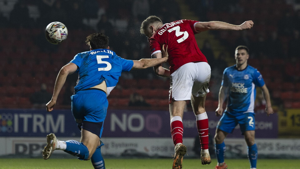 Macaulay Gillesphey heads the Addicks' winner