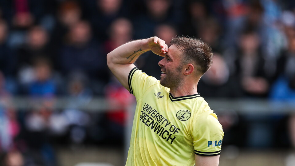 Matty Godden celebrates
