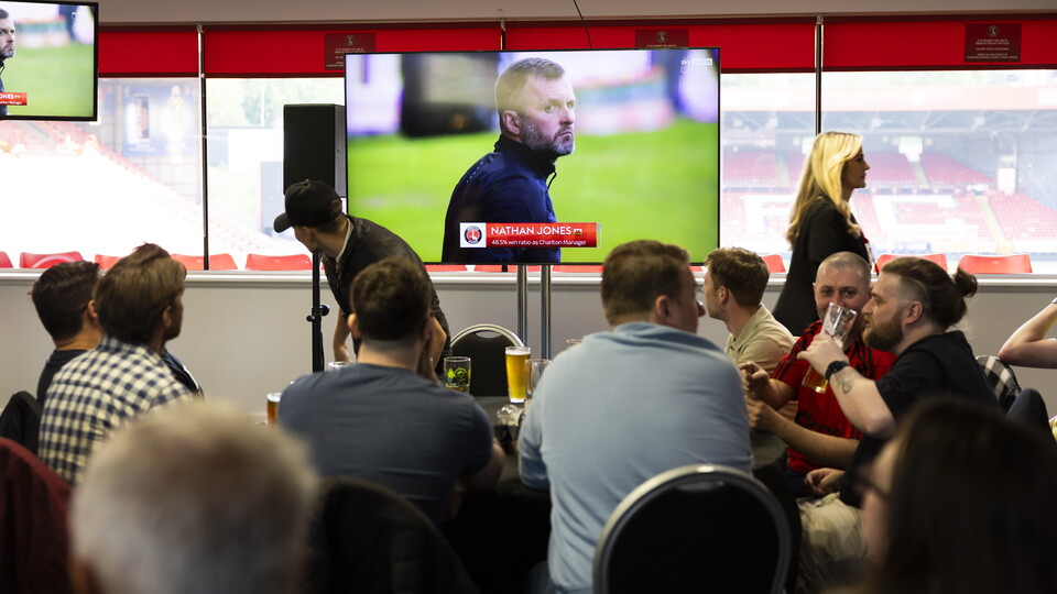 Live screening at The Valley