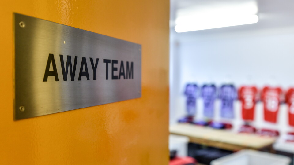 Picture of Charlton dressing room