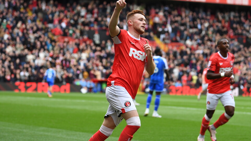 Sonny Carey celebrates
