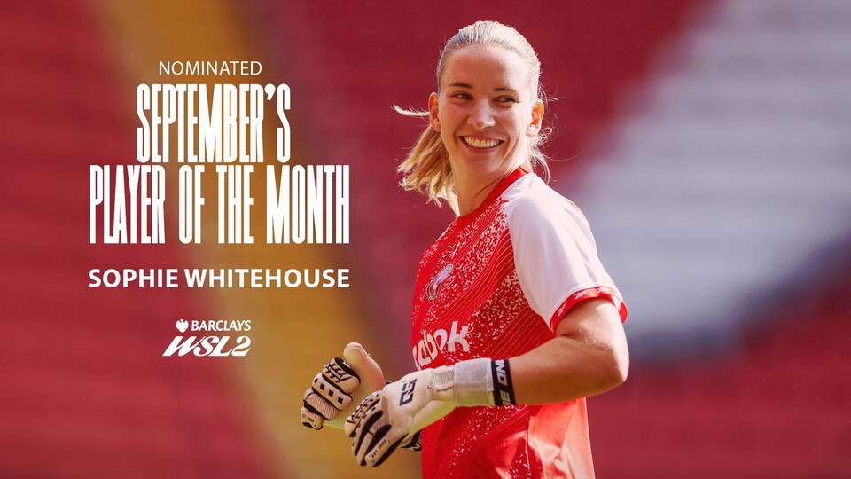 Sophie Whitehouse BWSL 2 Player of the Month