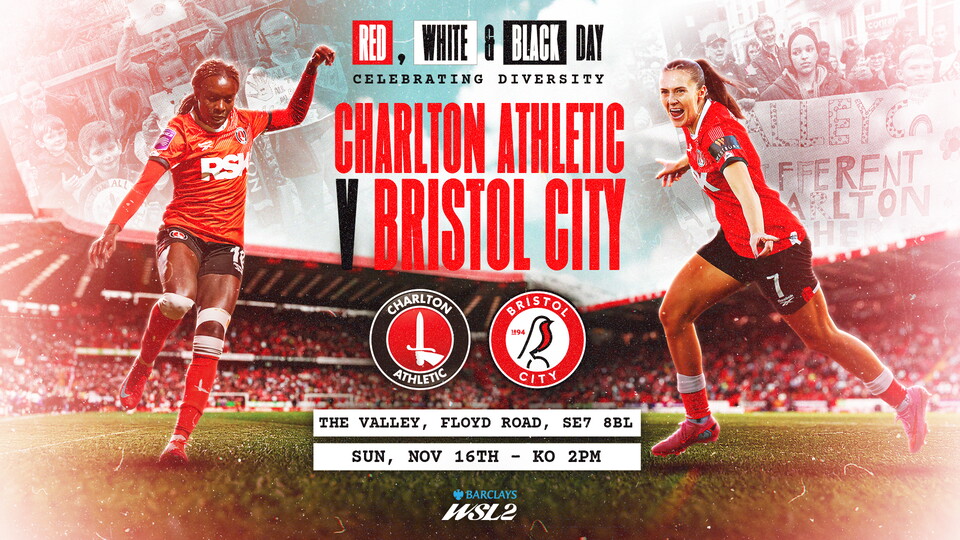 Charlton v Bristol City WSL Football