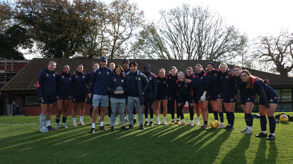 Karen Hills Manager of the Month Charlton Athletic