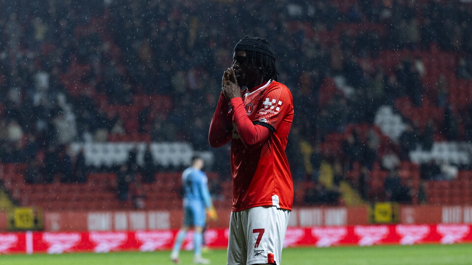 Tyreece Campbell celebrates