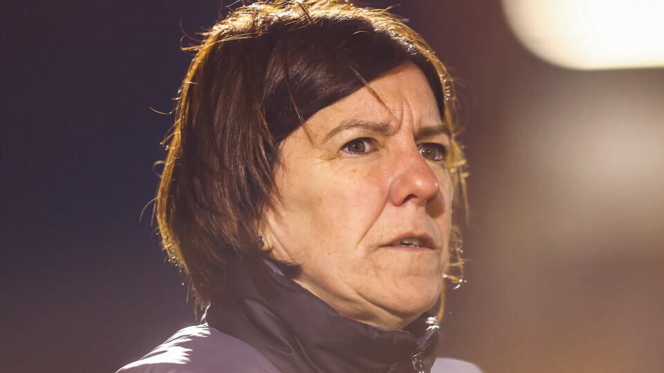 Karen Hills at Ipswich away.