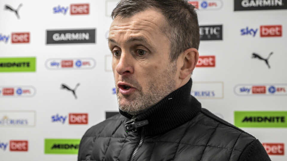 Nathan Jones post-match