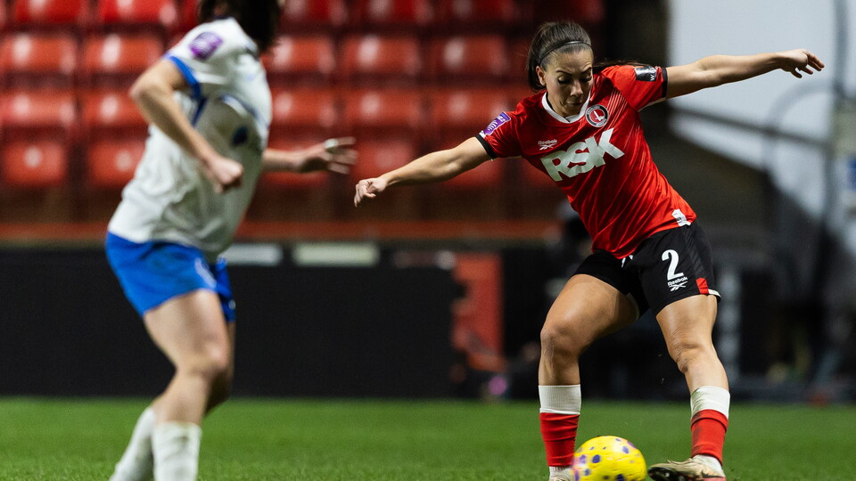 Ellie mason during Portsmouth game