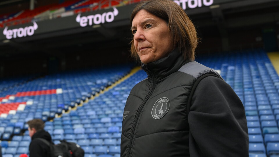 Karen Hills at Selhurst Park