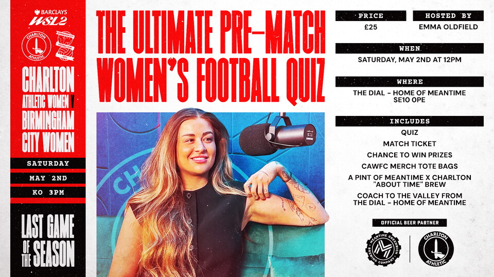 Ultimate women's football quiz poster