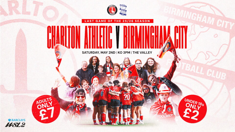 Charlton vs Birmingham City promo