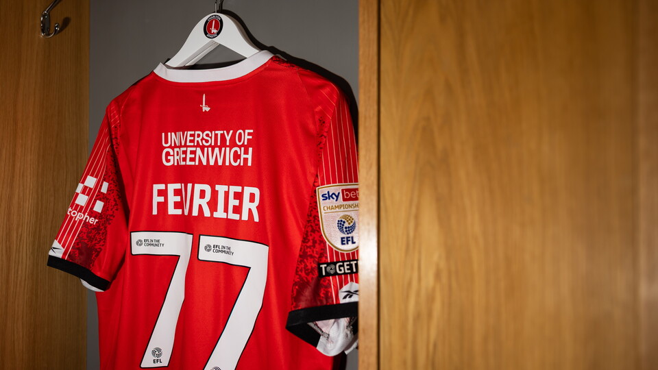 Fevrier's shirt in changing room