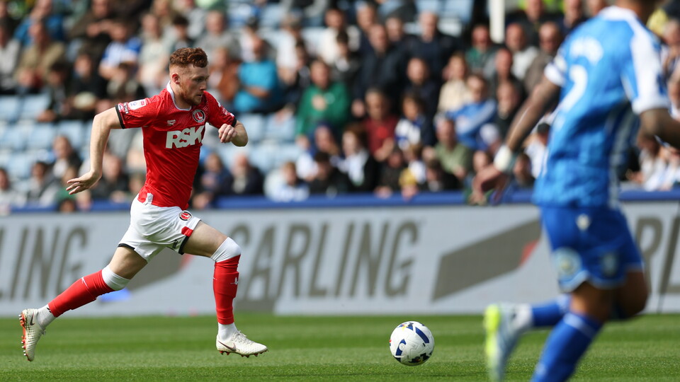 Sonny Carey on the ball