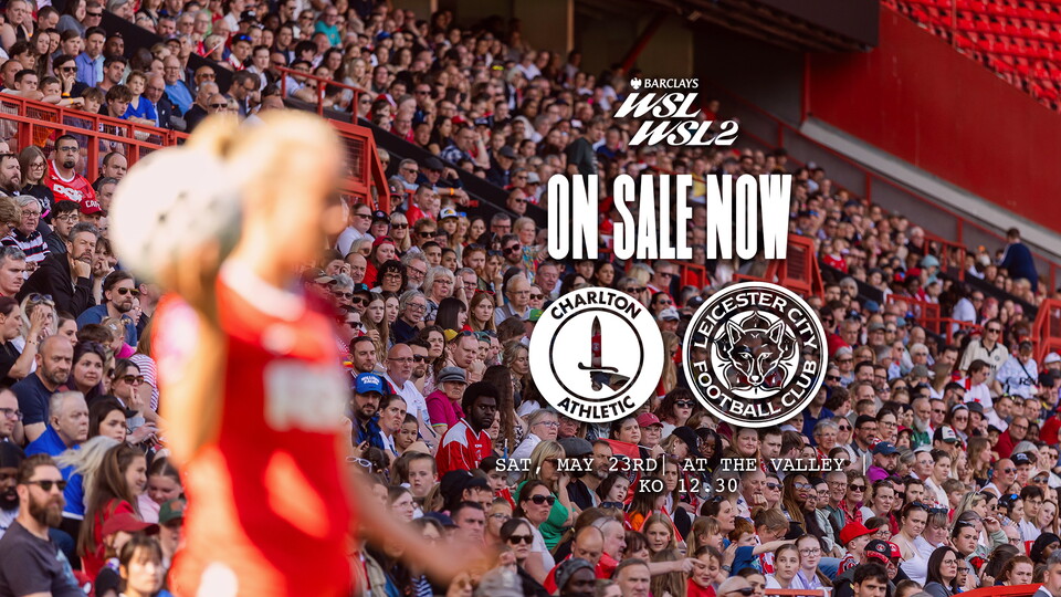 Tickets on sale now for Leicester game