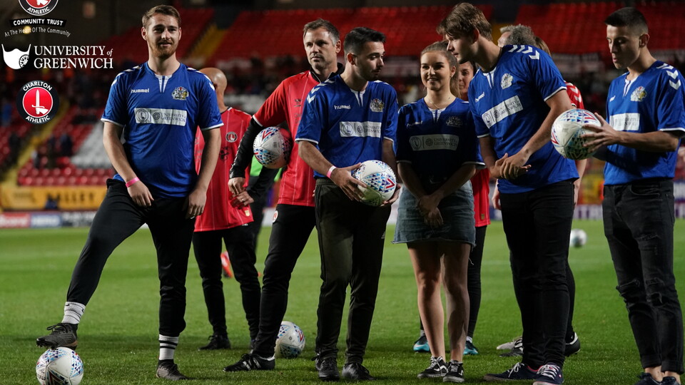 The University of Greenwich have extended their partnership with CACT and Charlton Athletic Football Club for the 2020/21 season.

The partnership will be celebrated on 27 October at the club’s fixture against Oxford United, with a number of opportunities open to students.