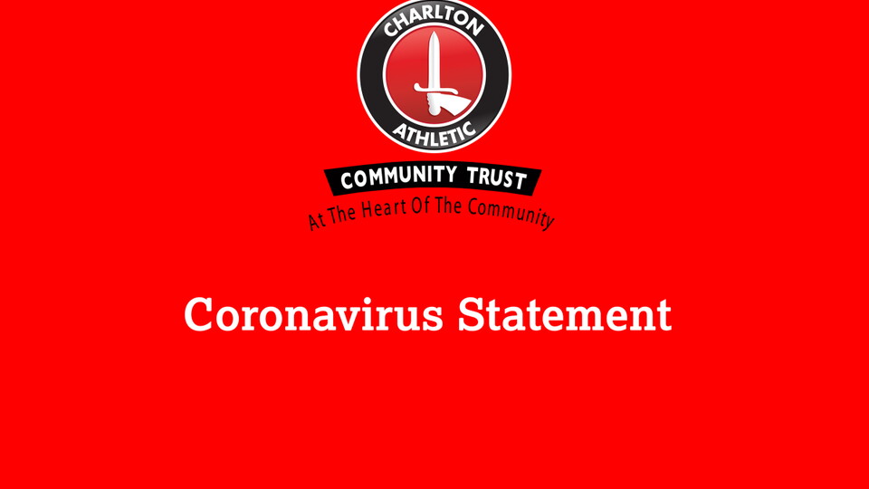 Charlton Athletic Community Trust (CACT) has temporarily suspended a number of its programmes, in line with the latest lockdown.

CACT would like to thank everyone who has supported us. Our work supporting the most vulnerable in the community is as important as ever at the moment, and we’re looking forward to starting our programmes again as soon as restrictions are eased.
